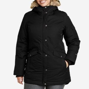 Eddie Bauer Superior 3.0 down parka. Black size XL
